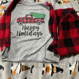 Holiday Plaid Pajama Set